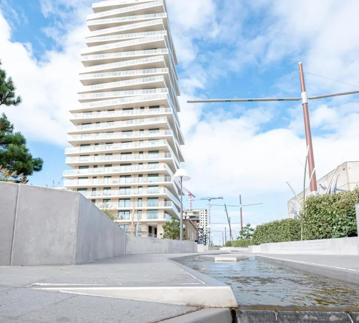 New Apartment With Stunning Views, Pool And Fitness Ostend Belgium